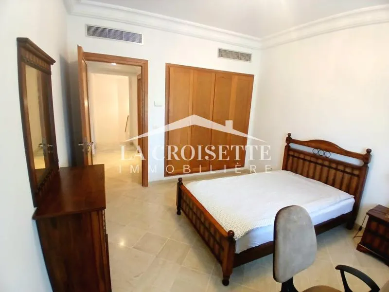 Duplex meublé s4 avec jardin à Ain Zaghouan nord ZDL0659