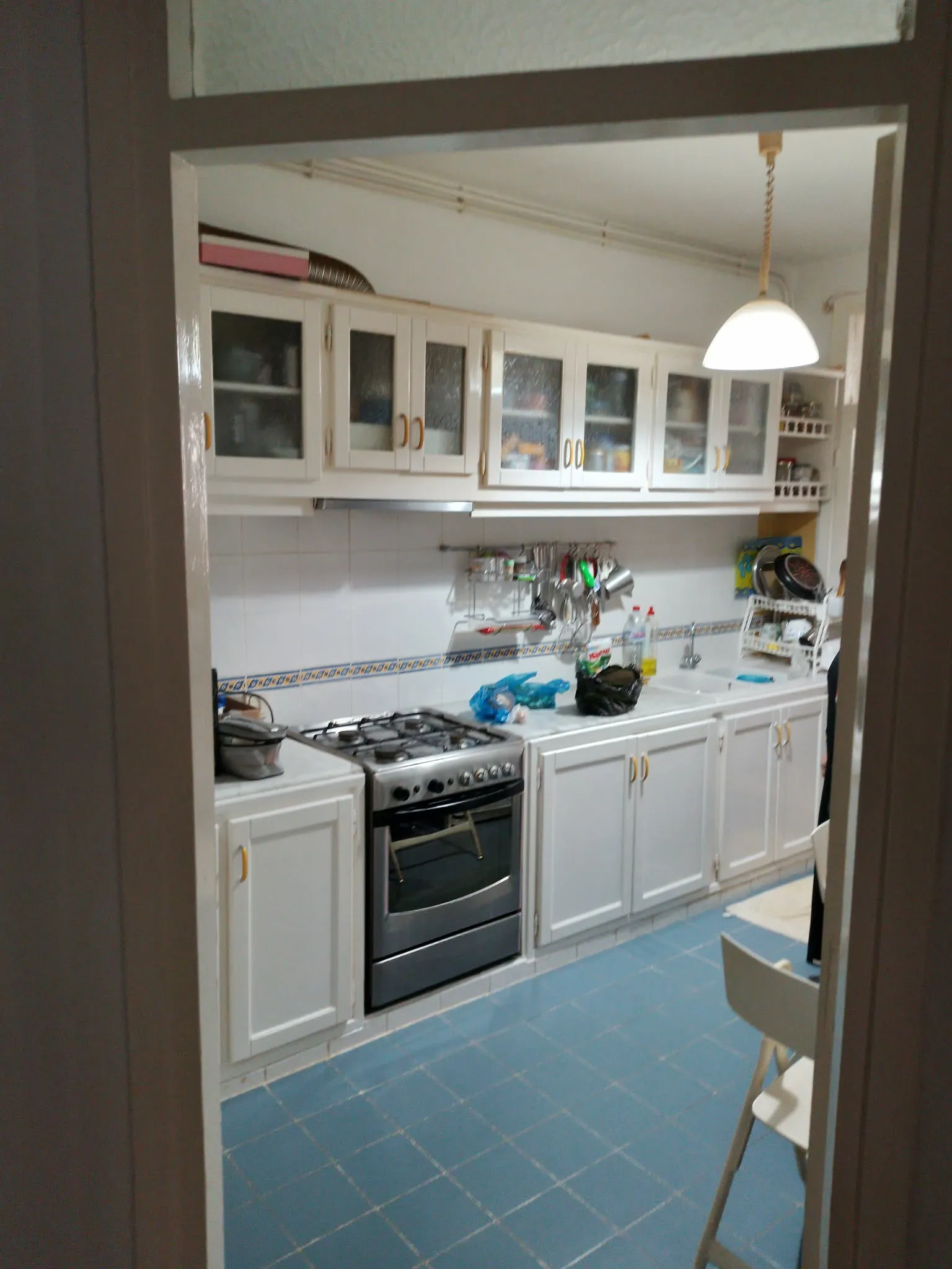 À vendre à Carthage Byrsa : appartement lumineux en rez-de-chaussée, occasion exceptionnelle.