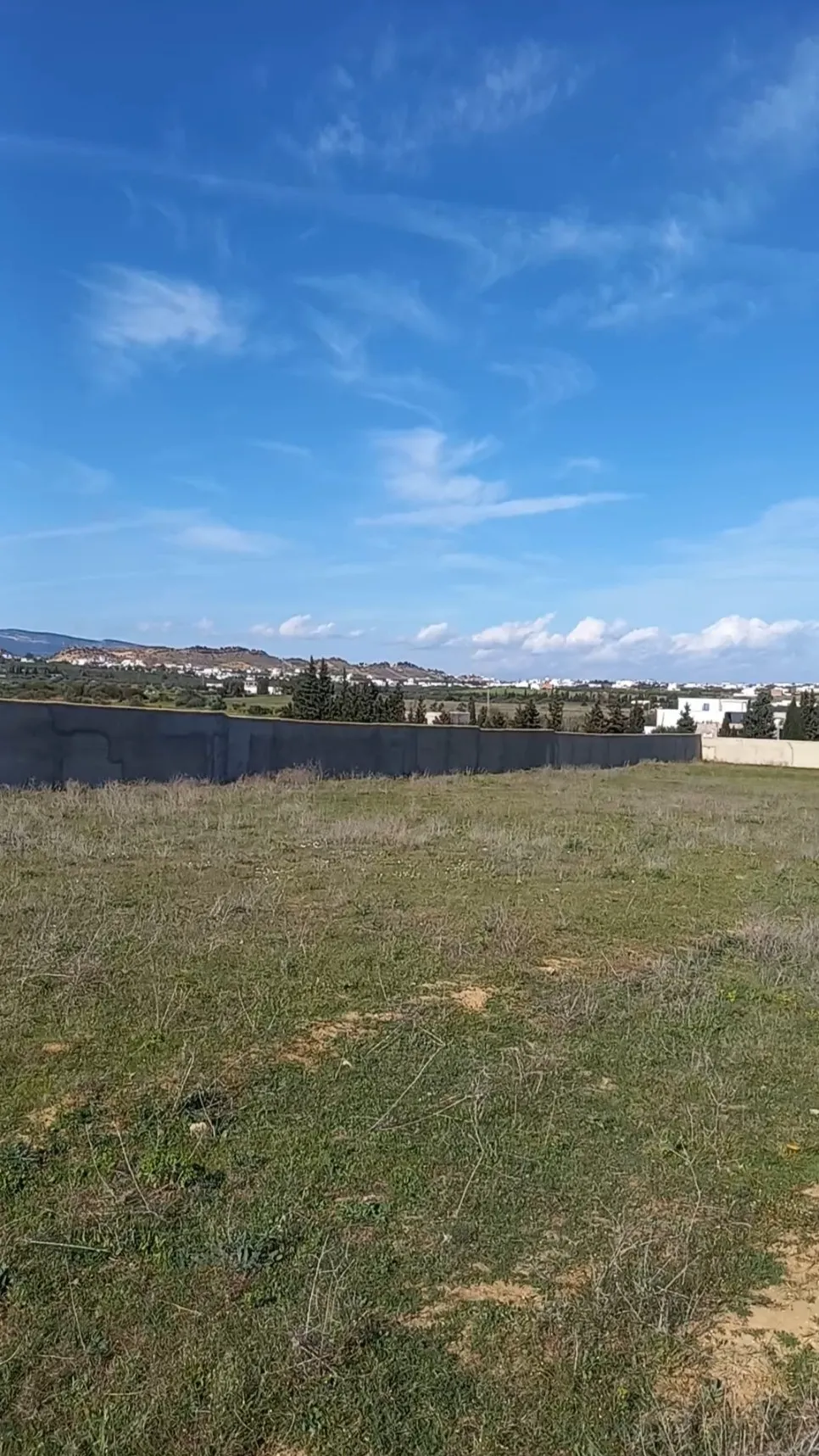 Forfait PRIX EXTRÊMEMENT NÉGOCIABLE TERRAIN entièrement clôturé à HAMMAMET 8200m²