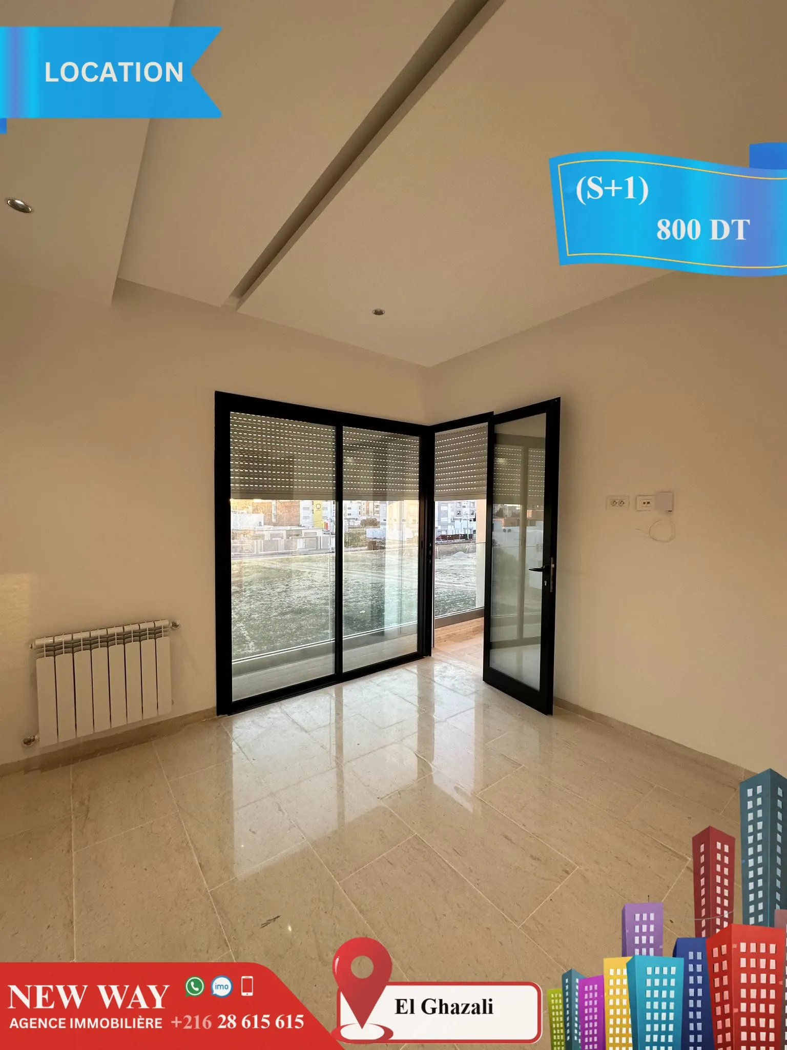 (S+1) Jamais Habité à Bouhsina El Ghazali