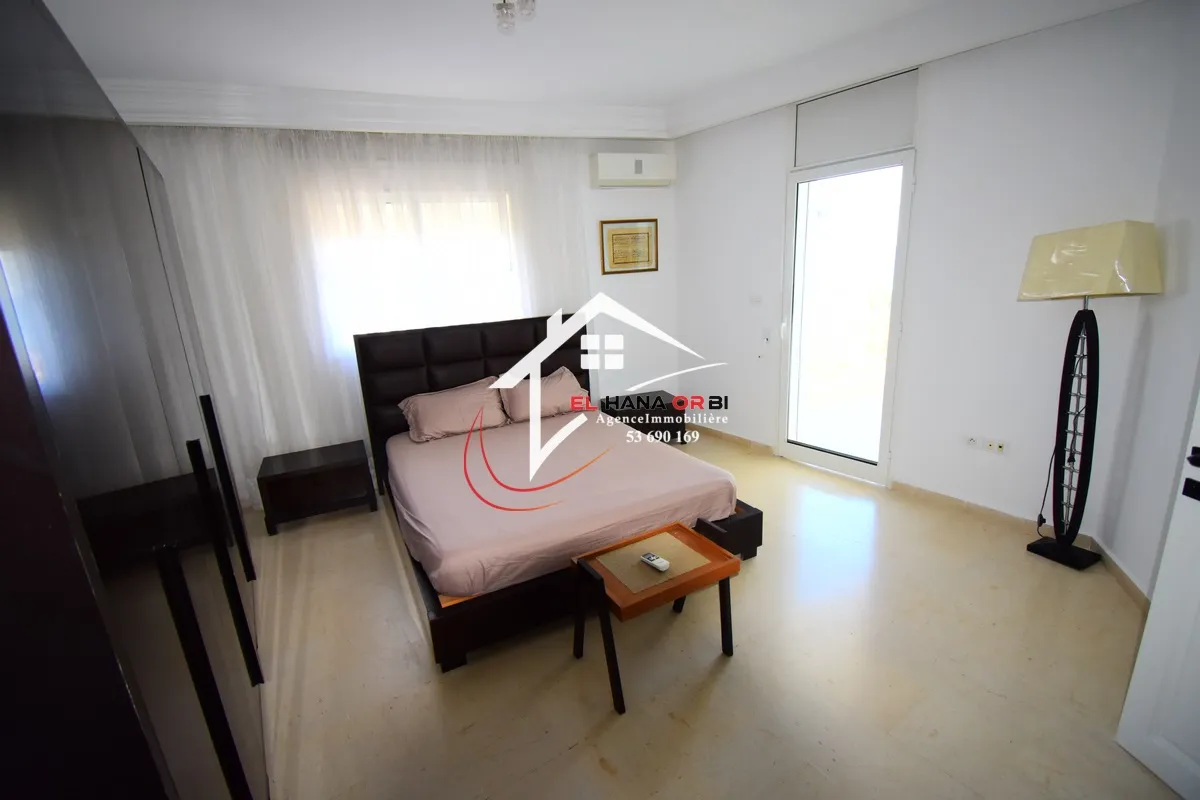 appartement s+1 de charme rz azur proche de la plage et vue mer à corniche mahdia