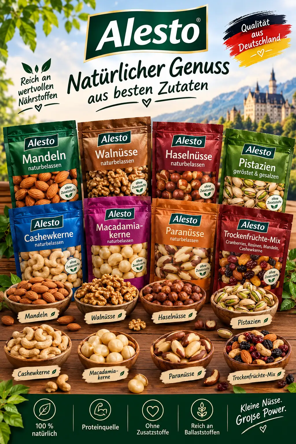 Des produits importés d'Allemagne à vendre