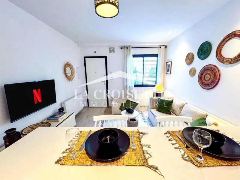 Appartement s1 meublé à La Marsa ZAL1698