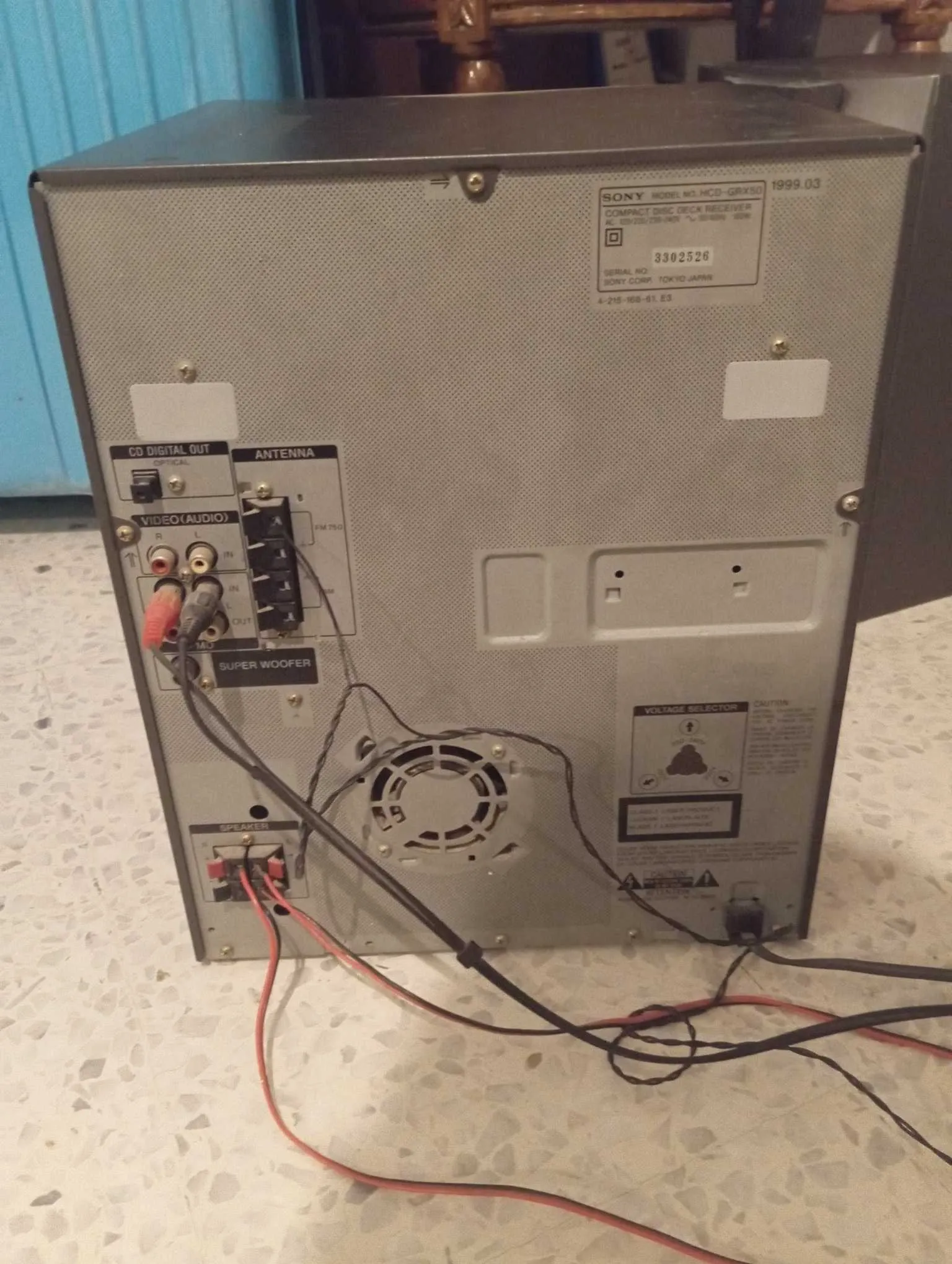 Chaîne stéréo Sony 