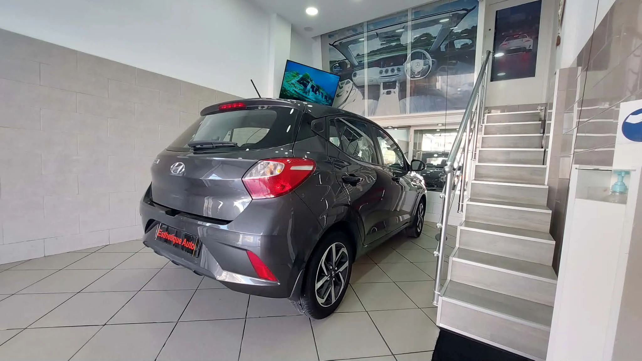 Hyundai I10-Fin 2023-BVA-kilométrage 50 mille-Tel 98479647