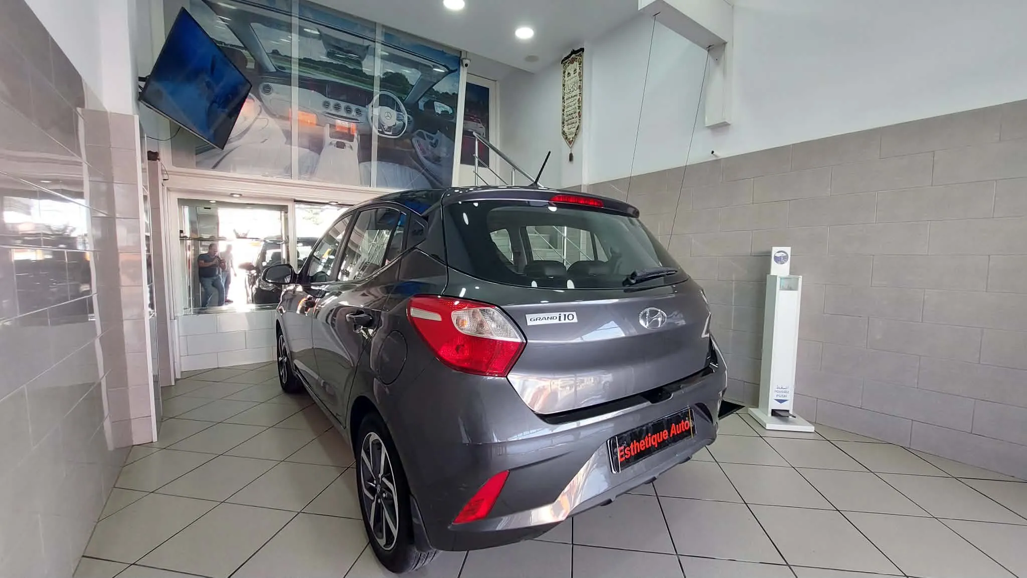 Hyundai I10-Fin 2023-BVA-kilométrage 50 mille-Tel 98479647