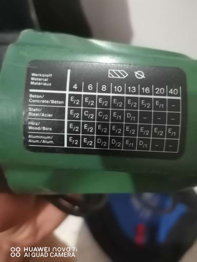 PERCEUSE BOSCH CSB 650 2RLE ORIGINAL 