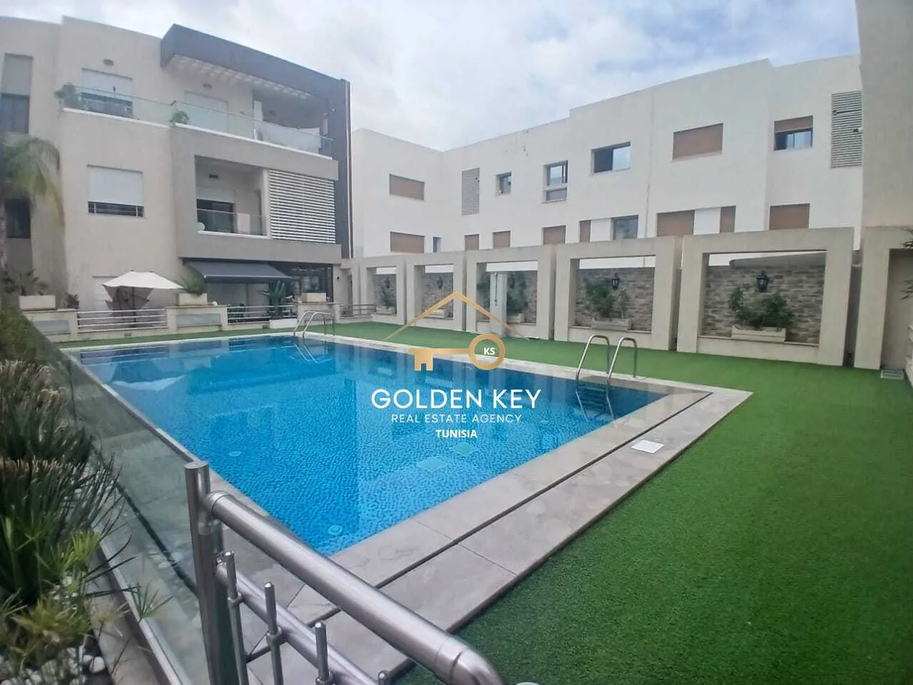 À LOUER – Appartement S+3 Haut Standing – Jardins de Carthage