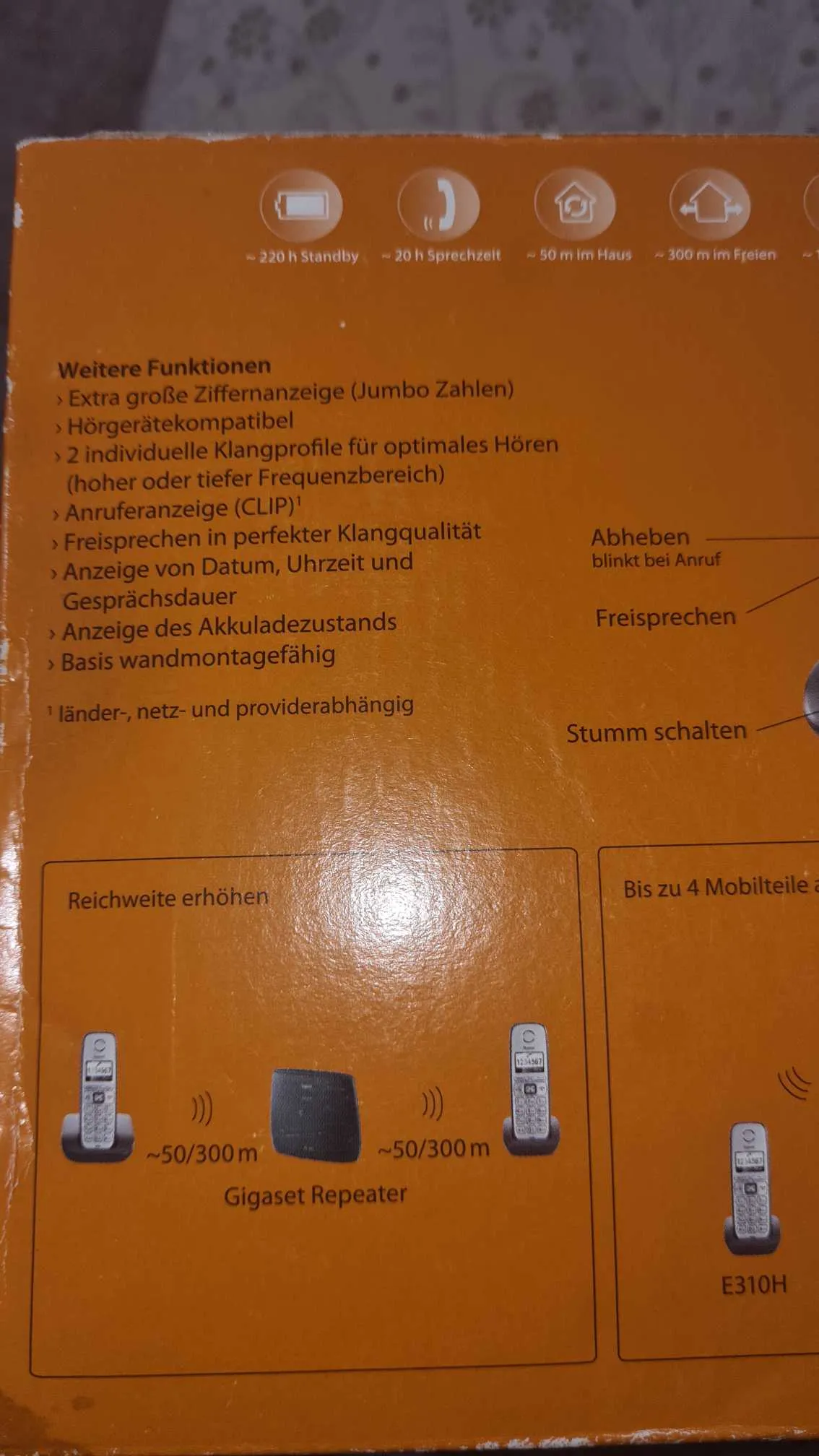 Téléphone fixe digaset importée de Allemagne 