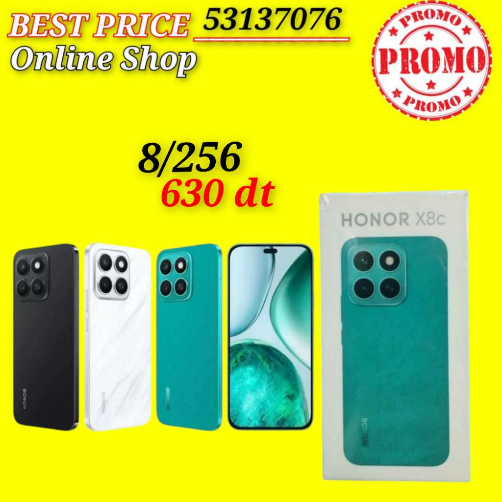Honor X8c 8/256 Cacheté Neuf paquet fermé # validé ✔️