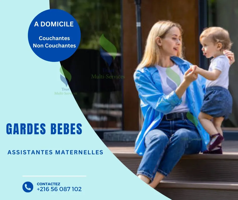 Garde bébé a domicile a Gammarth