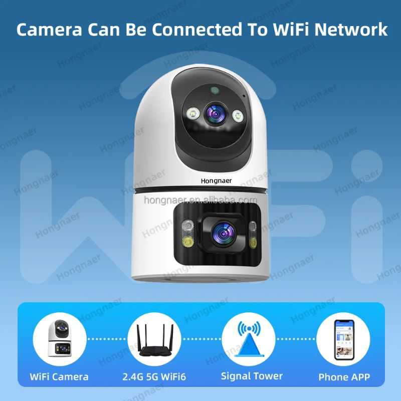 Camera intérieur doublé 4MP WIFI