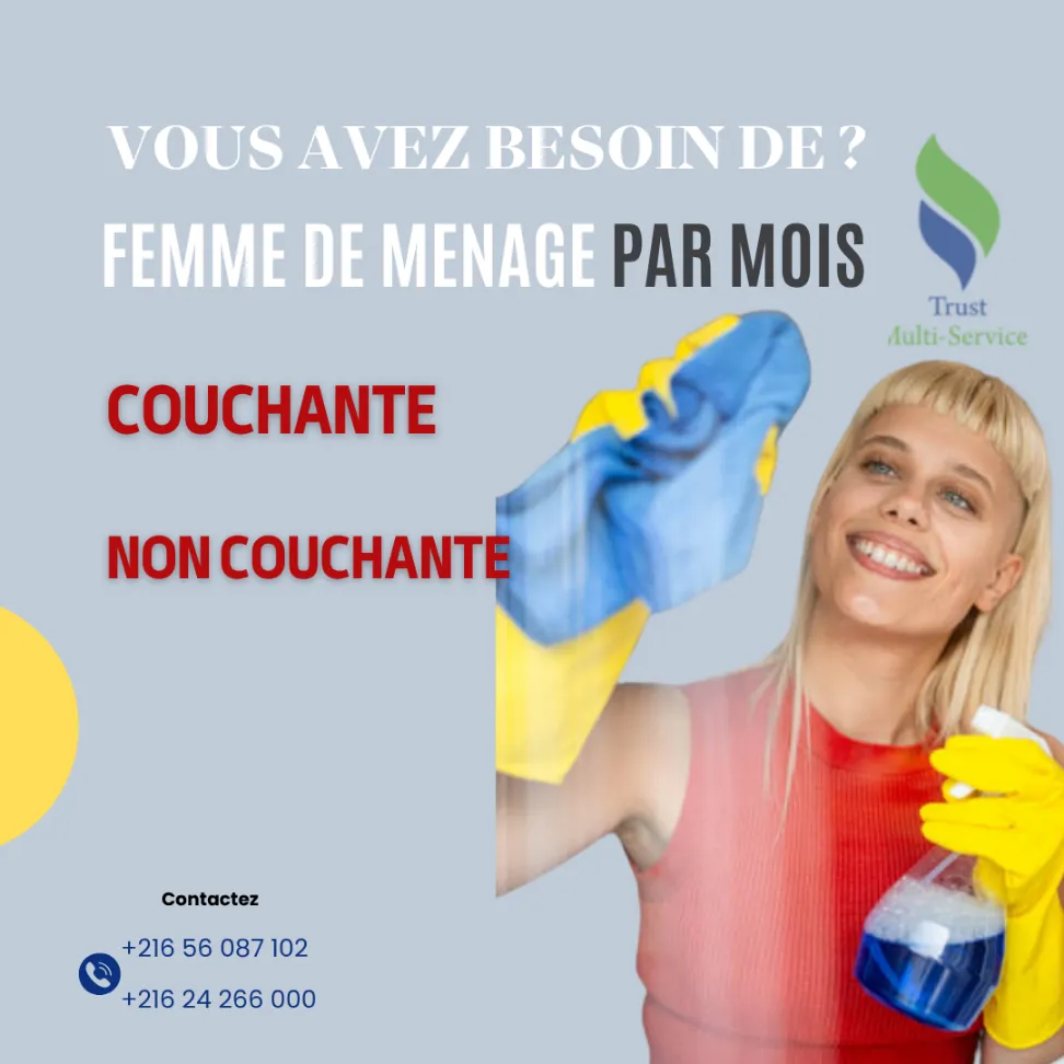 Votre maison mérite le meilleur entretien – Faites confiance à nos femmes de menage