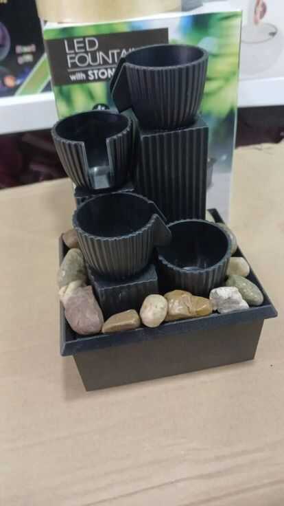 Fontaine de Table de Relaxation D'intérieur USB 3V avec Lumière LED
Deux modèles