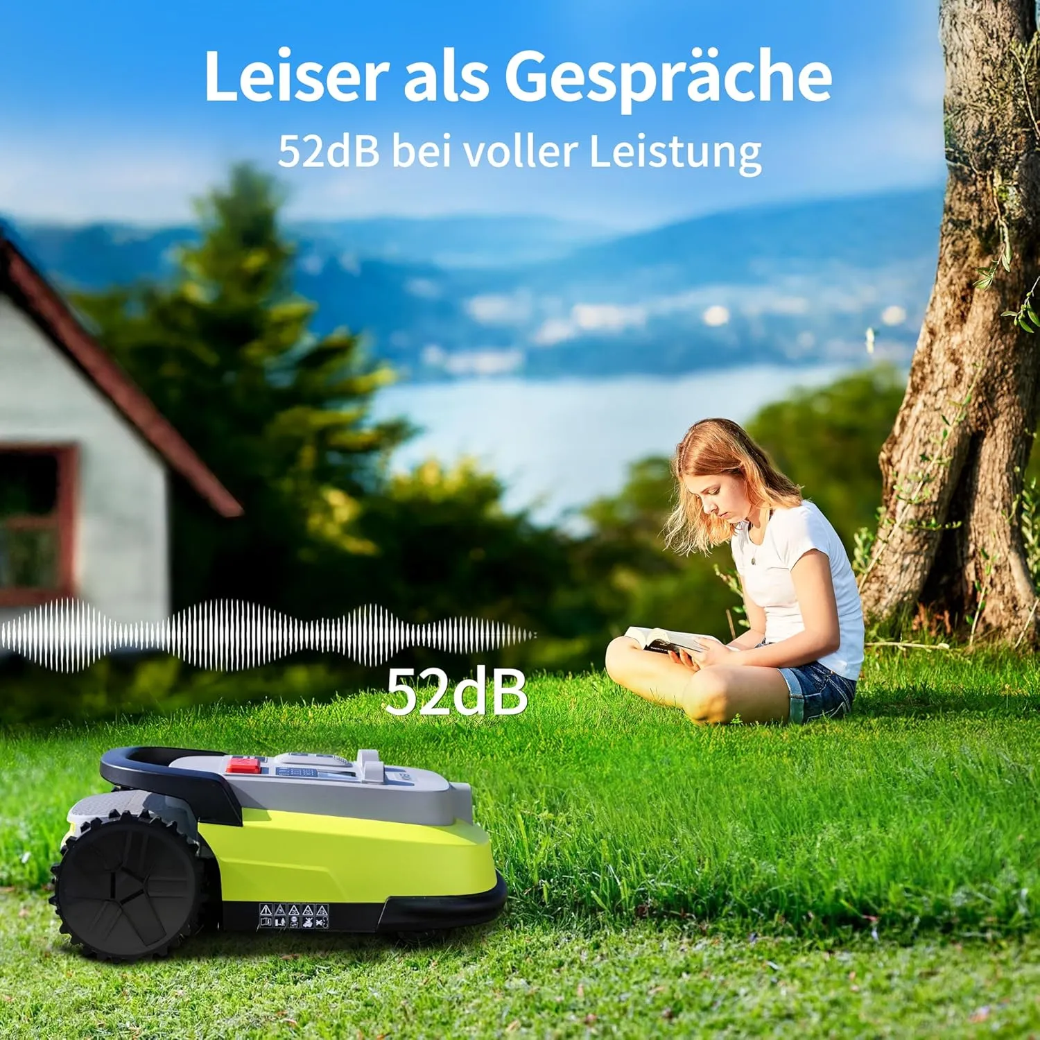 cachetée !!!! UBHOME M10 – Robot tondeuse intelligent