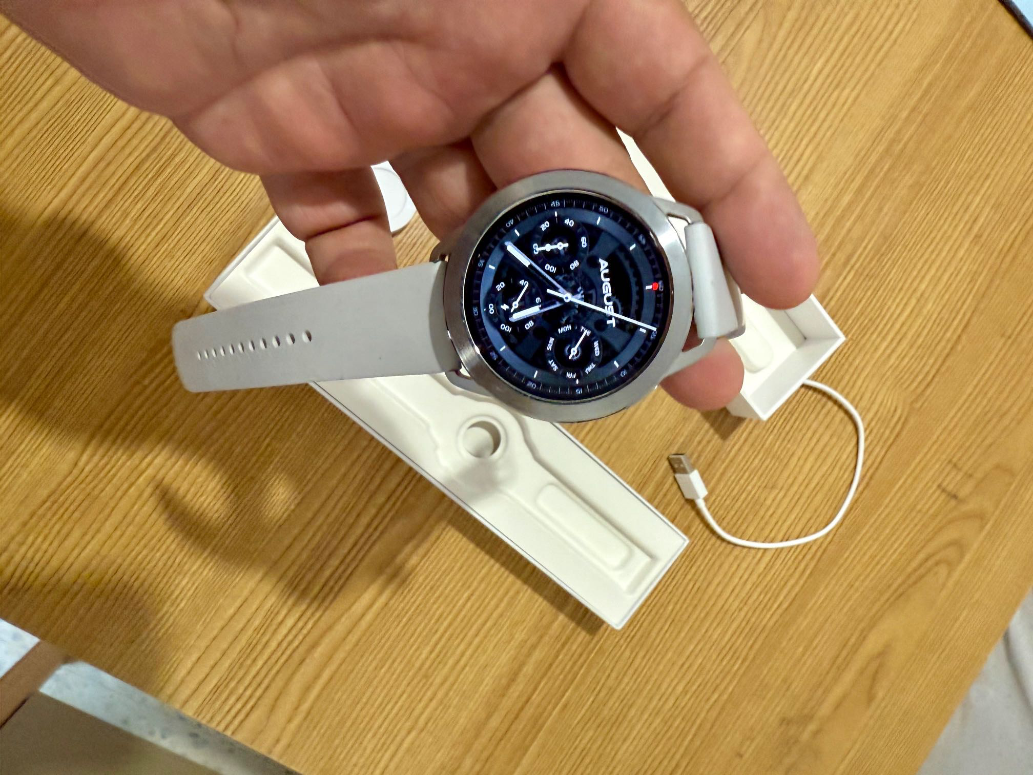 Xiaomi watch S3 silver