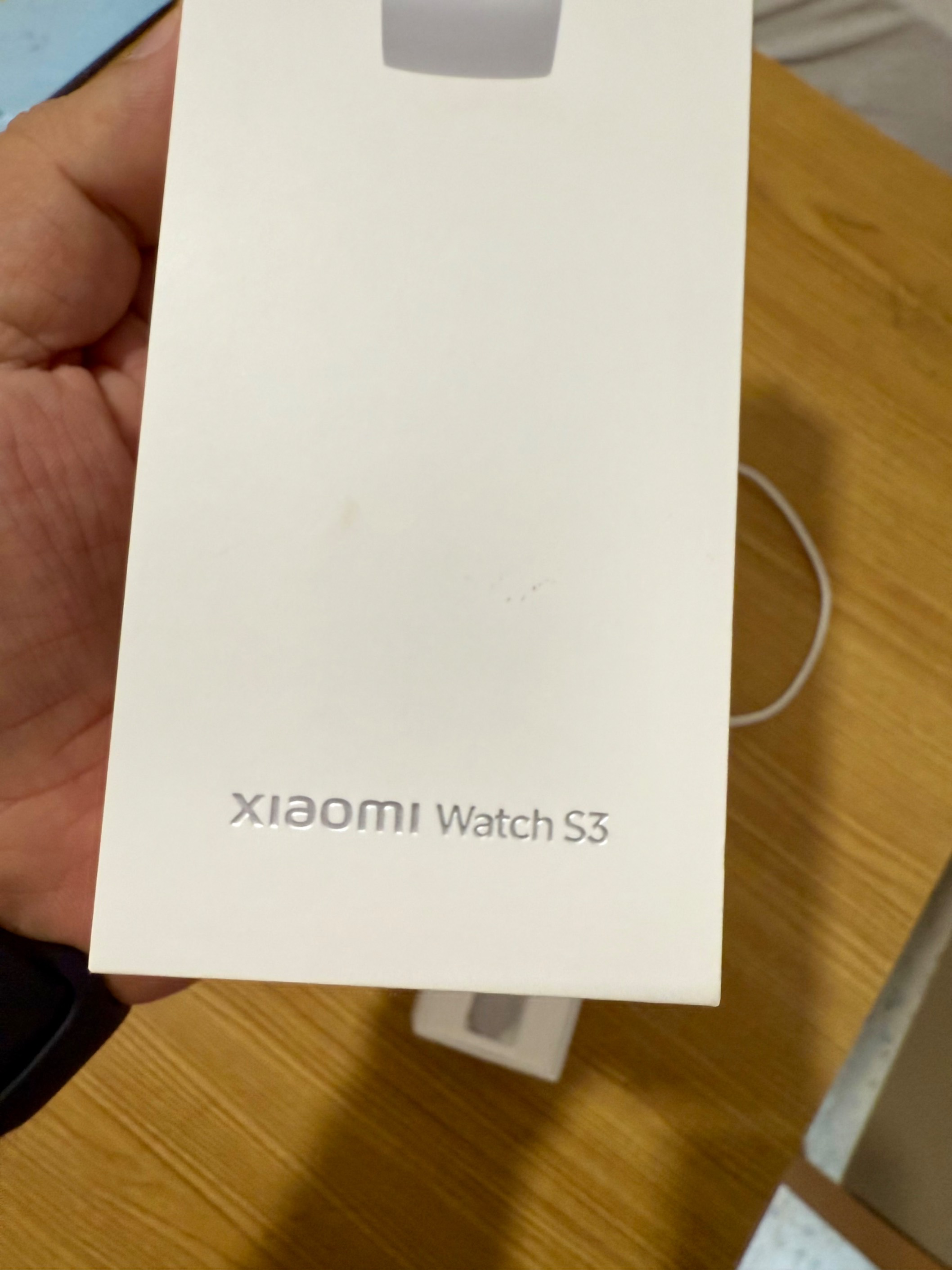 Xiaomi watch S3 silver