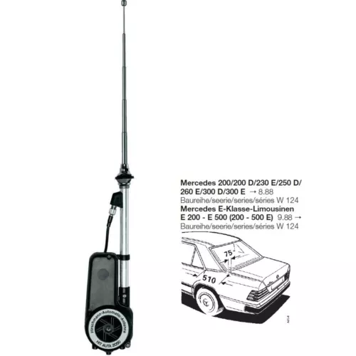 Anten électrique pour Mercedes d’origine
