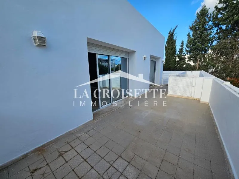 Etage de villa s2 avec terrasse à La Marsa MAL3507