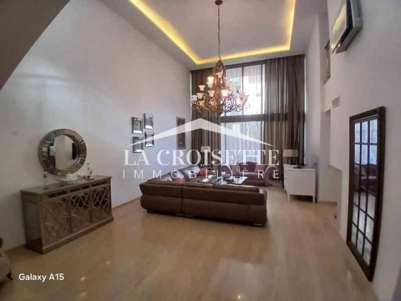 Triplex s4 avec jardin à La Soukra MTRL0091