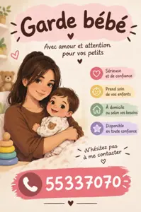 Gardes Bébés de confiance près de chez vous.