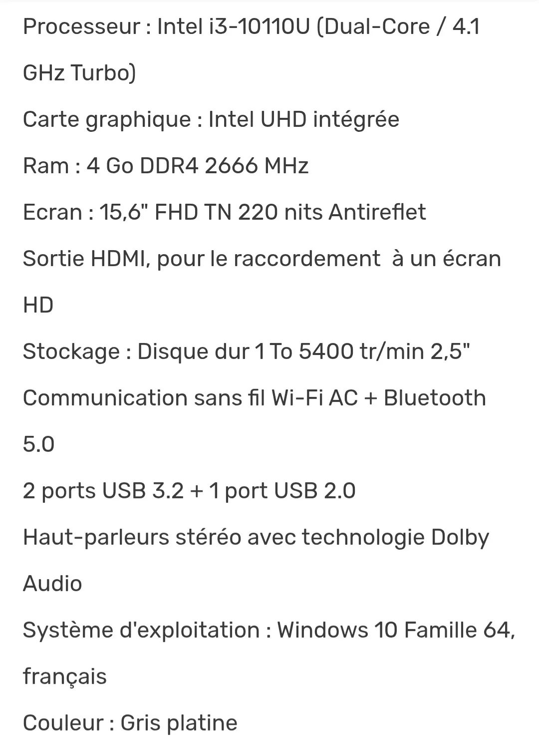 Lenovo ideapad 3
