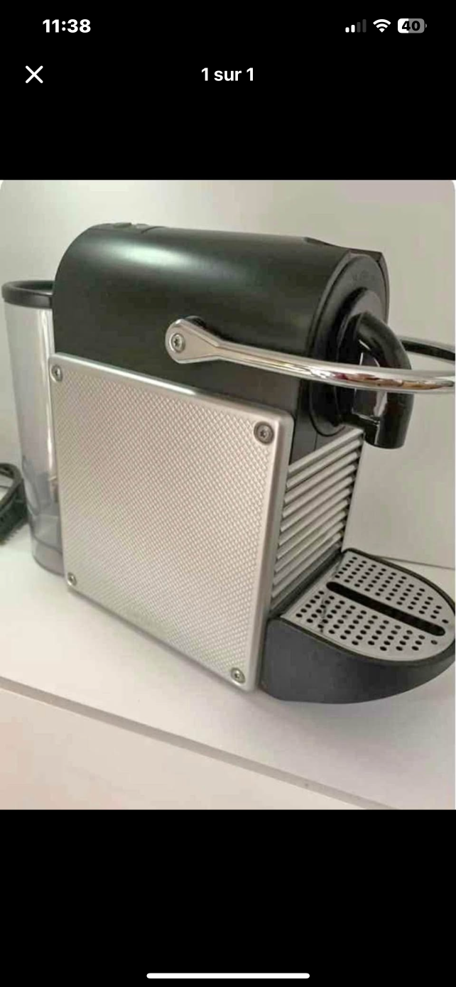 Machine nespresso pixie a capsule