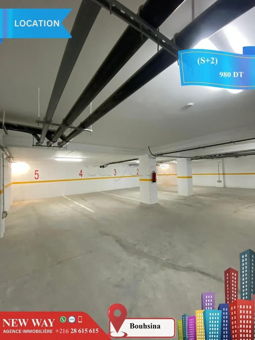 (S+2) à Bouhsina avec Place de Parking