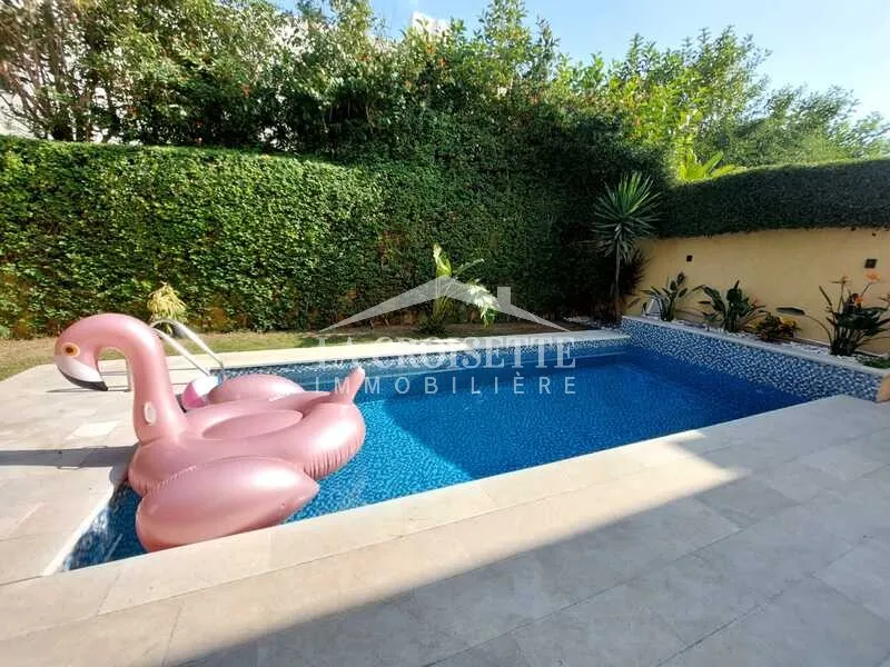 Villa S3 avec piscine à la Soukra MVL0670