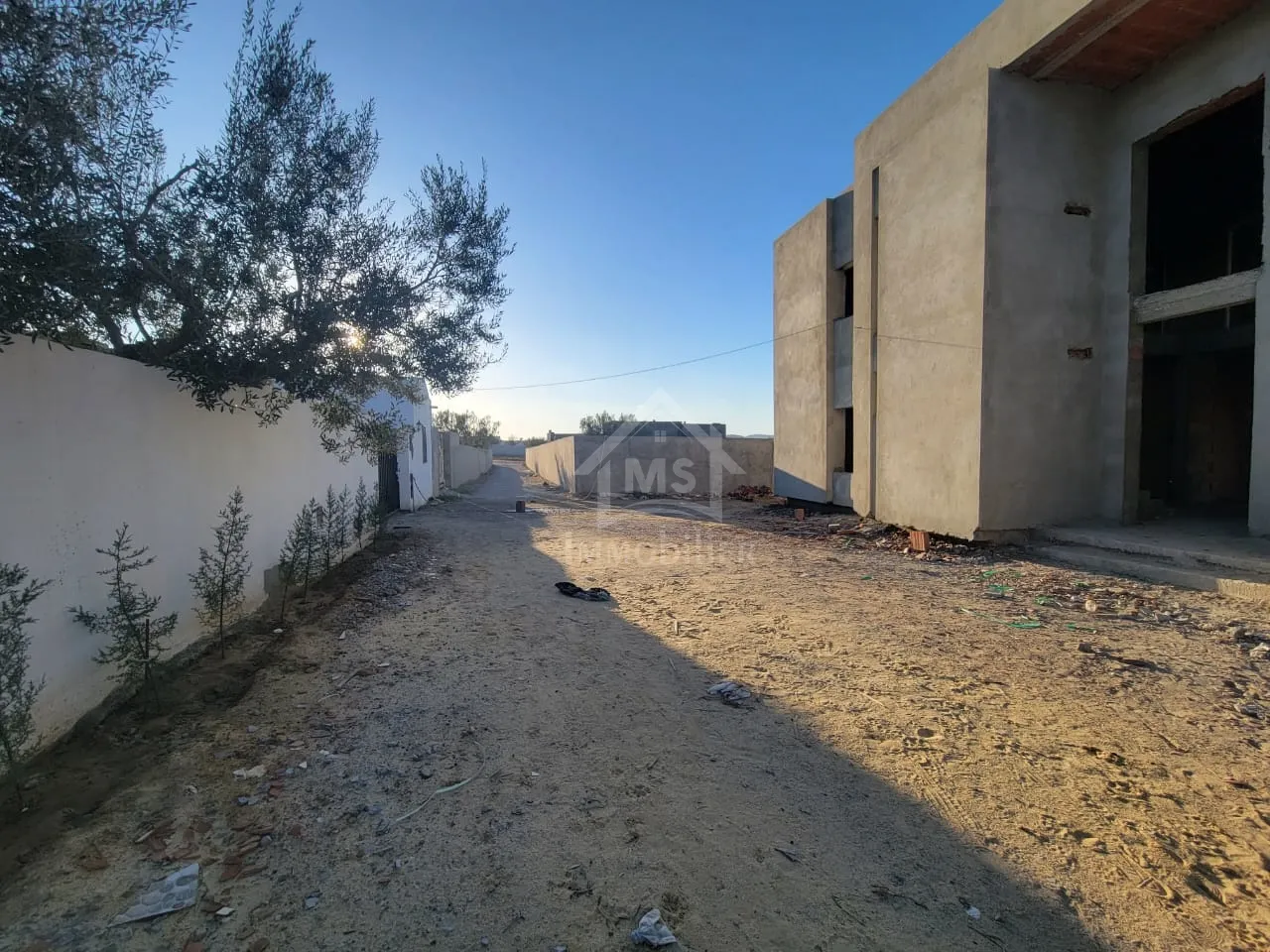 Terrain clôturé de 1269 m² à Hammamet Sud à vendre 51355351