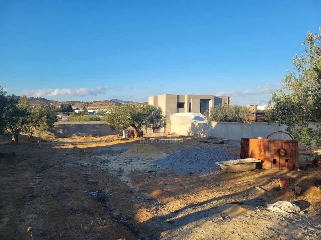 Terrain clôturé de 1269 m² à Hammamet Sud à vendre 51355351
