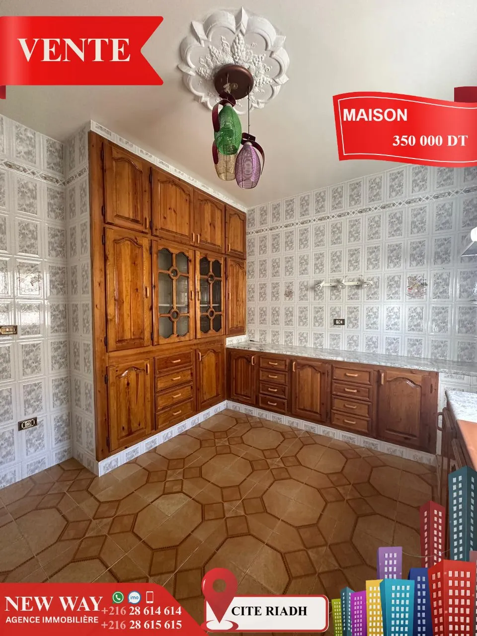 Maison indépendante (S+4) à Cité Riadh