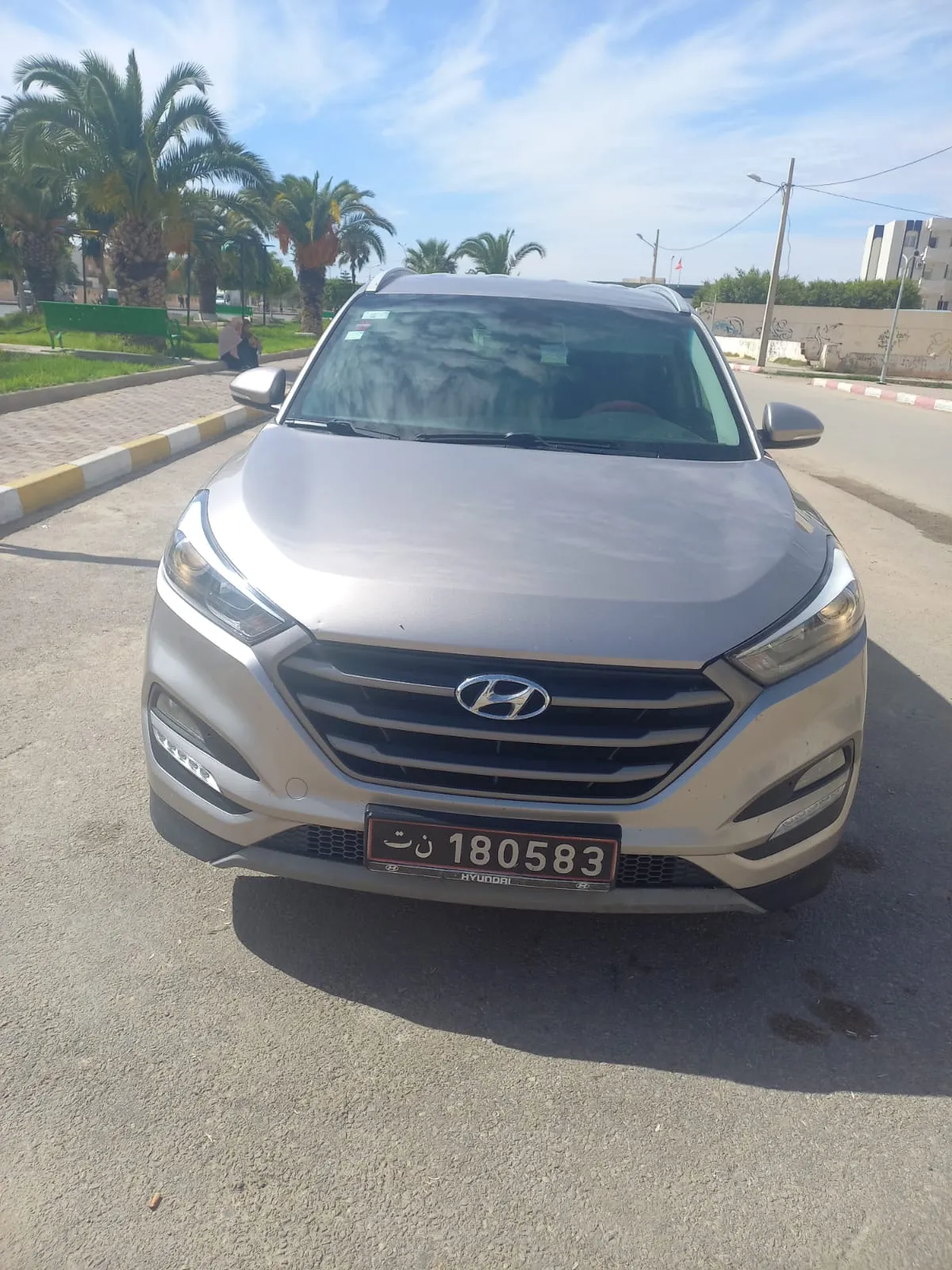 Un Hyundai Tucson "presque neuf" tout option