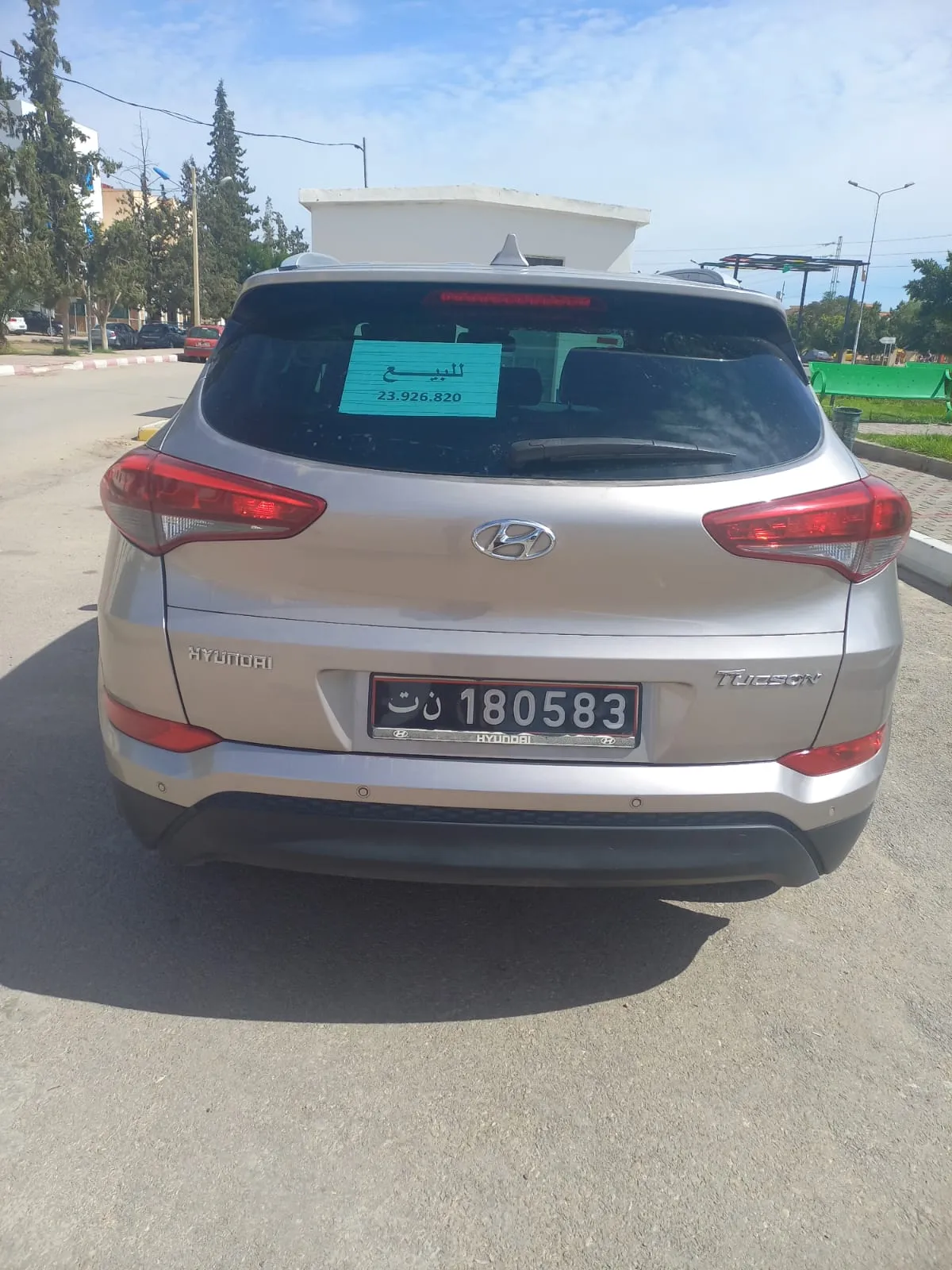 Un Hyundai Tucson "presque neuf" tout option