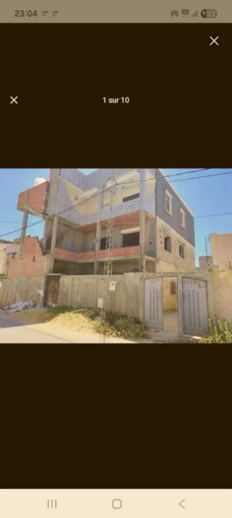 A vendre a Cite el fayez jendouba