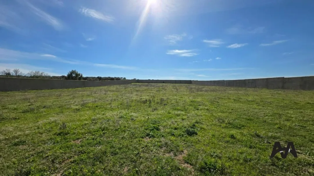 Terrain clôturé de 8 200 m² à Hammamet