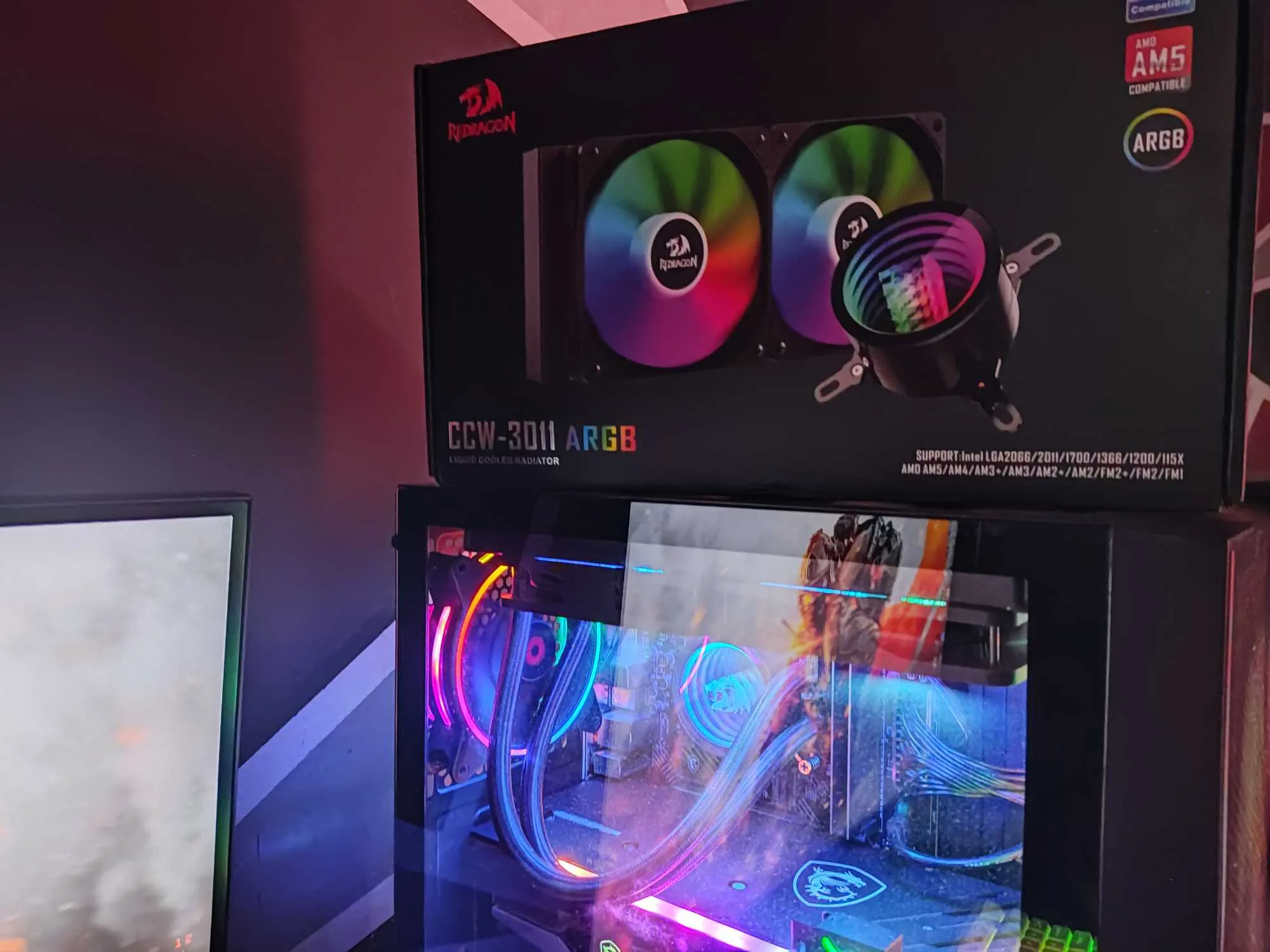 REDRAGON 240 CCW-3011 ARGB (intel/Amd)