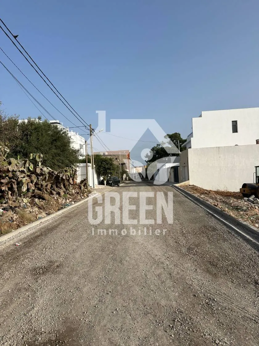 Terrain " Aziza " 6 lots situé à Hammamet – zone Bir Bouregba,
