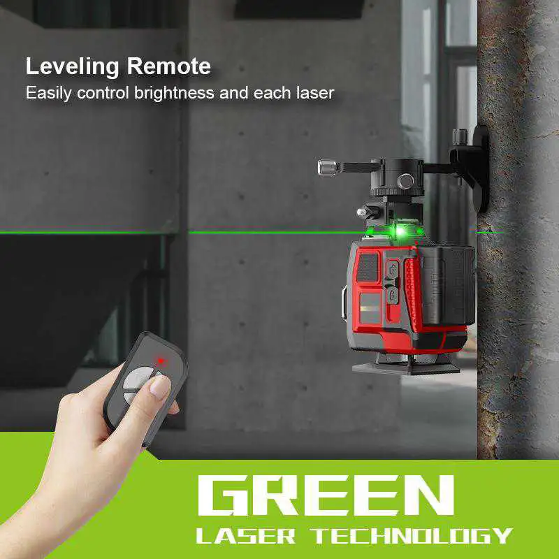 Niveau laser industriel vert 16