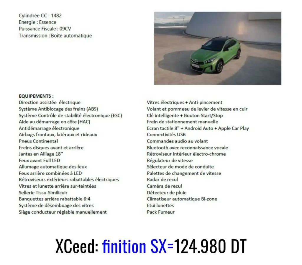 KIA Xceed SX 2023