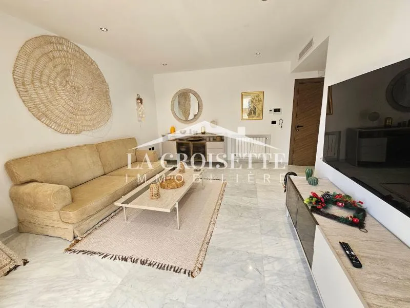 Appartement s2 meublé aux Jardins de Carthage ZAL2138