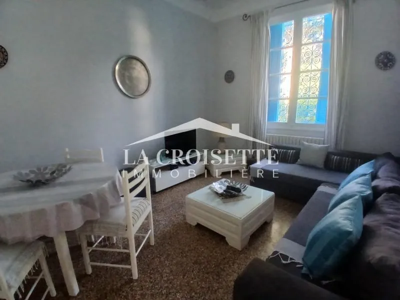 Villa plain-pied S2 meublée à La Marsa MVL1752