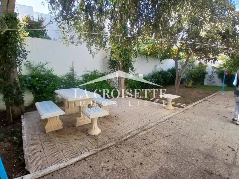 Villa plain-pied S2 meublée à La Marsa MVL1752