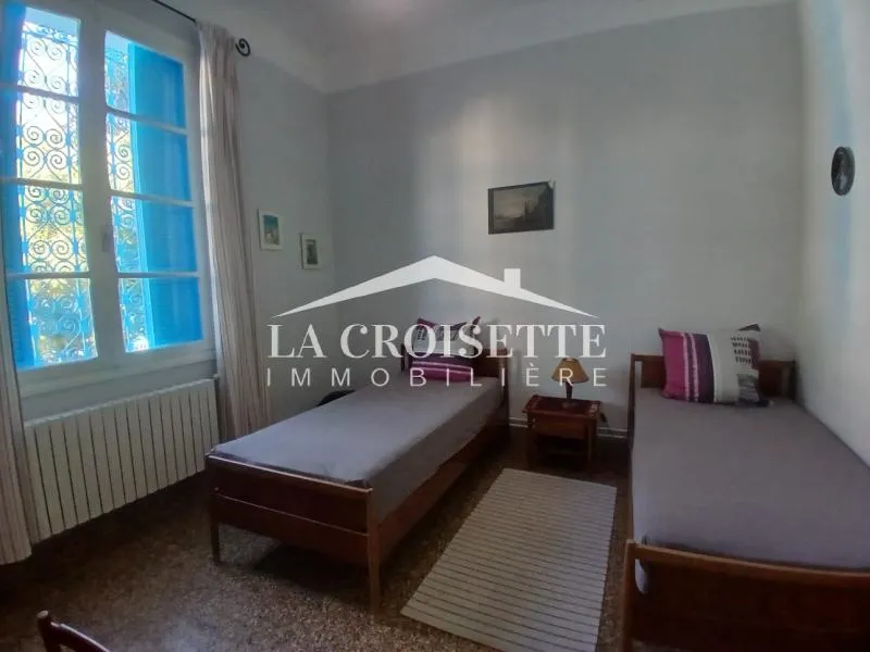 Villa plain-pied S2 meublée à La Marsa MVL1752