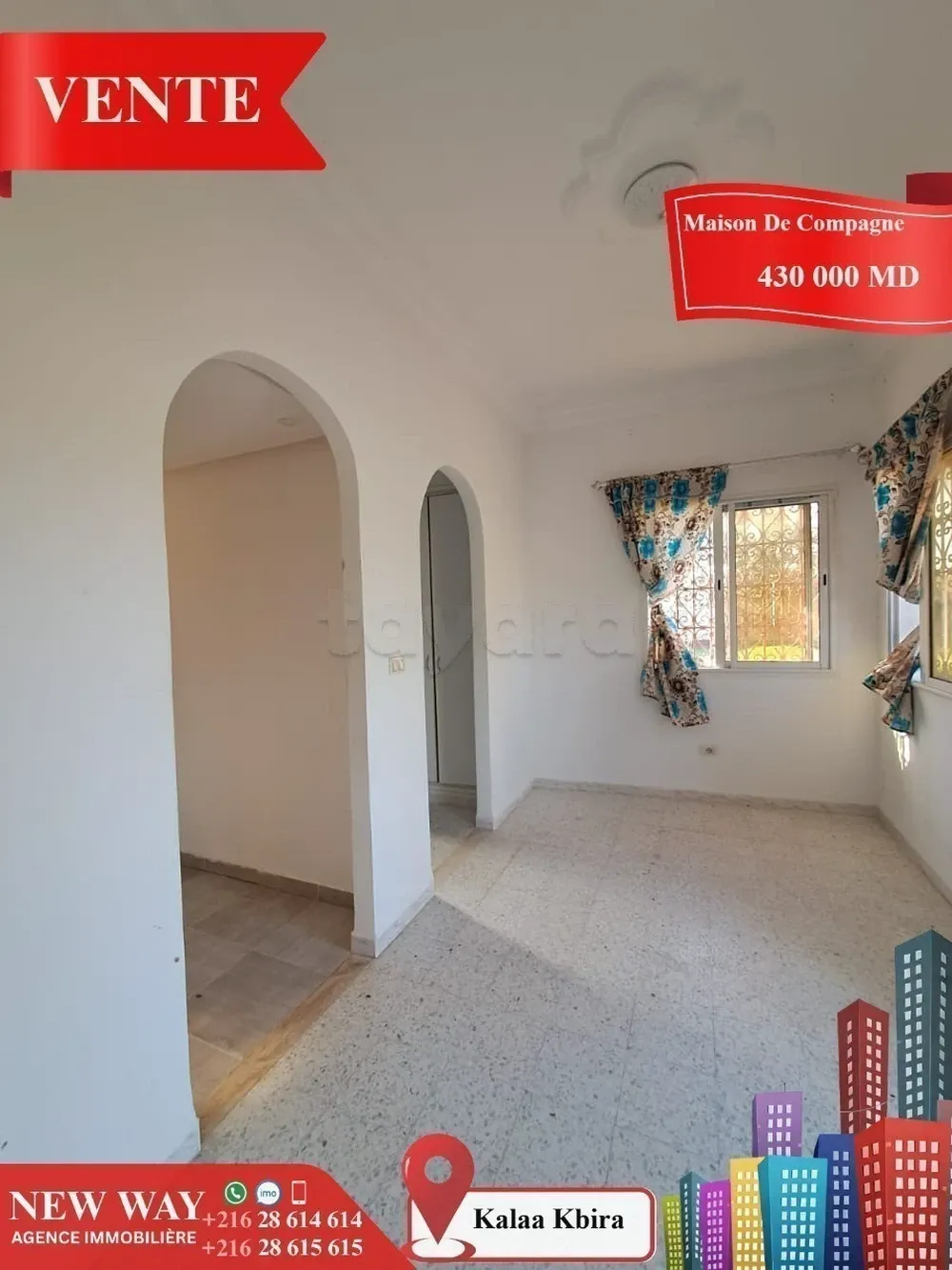 Maison de Campagne à Kalâa Kebira