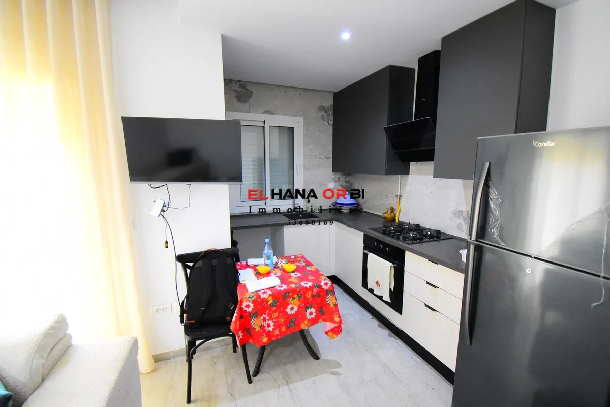 A louer pour Toute l’année s+2 neuf en plein zone touristique Mahdia