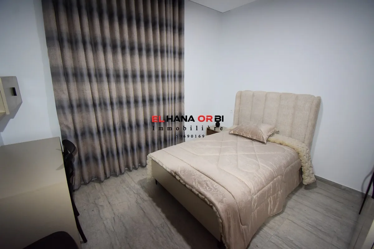 A louer pour Toute l’année s+2 neuf en plein zone touristique Mahdia