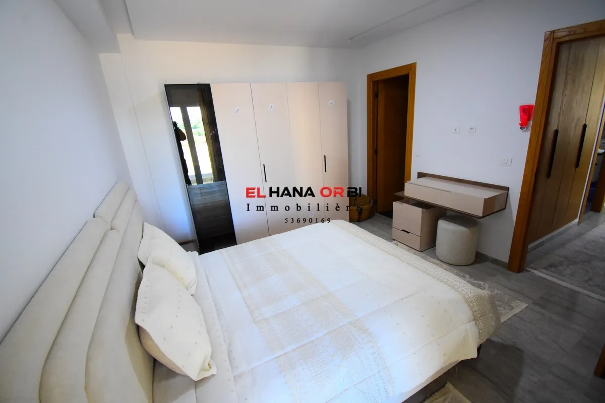 A louer pour Toute l’année s+2 neuf en plein zone touristique Mahdia