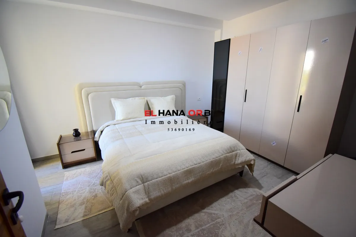 A louer pour Toute l’année s+2 neuf en plein zone touristique Mahdia