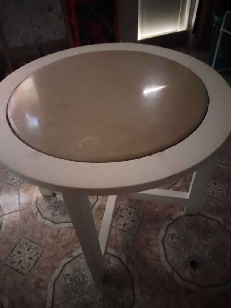 Table ronde bois 